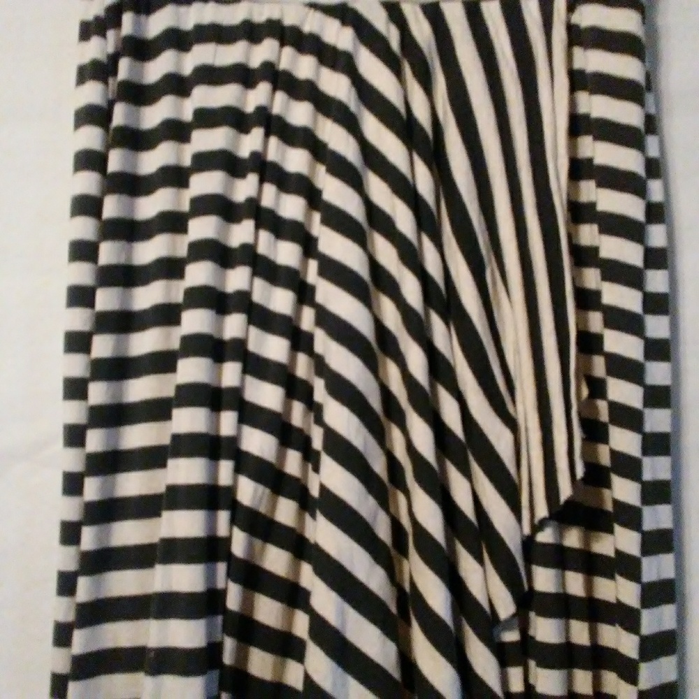 Heart Soul High Low Olive & Oatmeal Maxi Skirt - Picture 5 of 8
